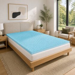 8cm Gel Mattress Topper for Enhanced Sleep Quality