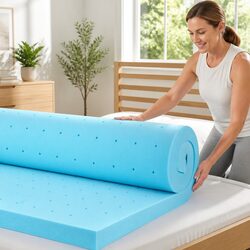 8cm Double Memory Foam Mattress Topper
