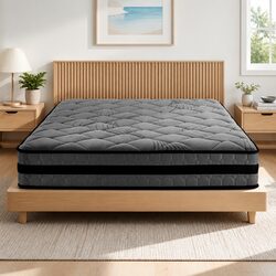 Queen Mattress: 22cm Medium Firm for All Sleepers