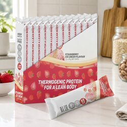 High Protein Strawberry Ice Cream Bar 12x40g – Simple Yet Effective