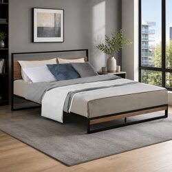 Compact and Durable Metal Bed Frame for Your Needs
