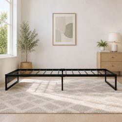 Industrial Metal Bed Frame: Sturdy and Stylish