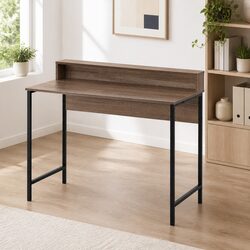 Compact 100cm Computer Desk with Shelf - Built to Last