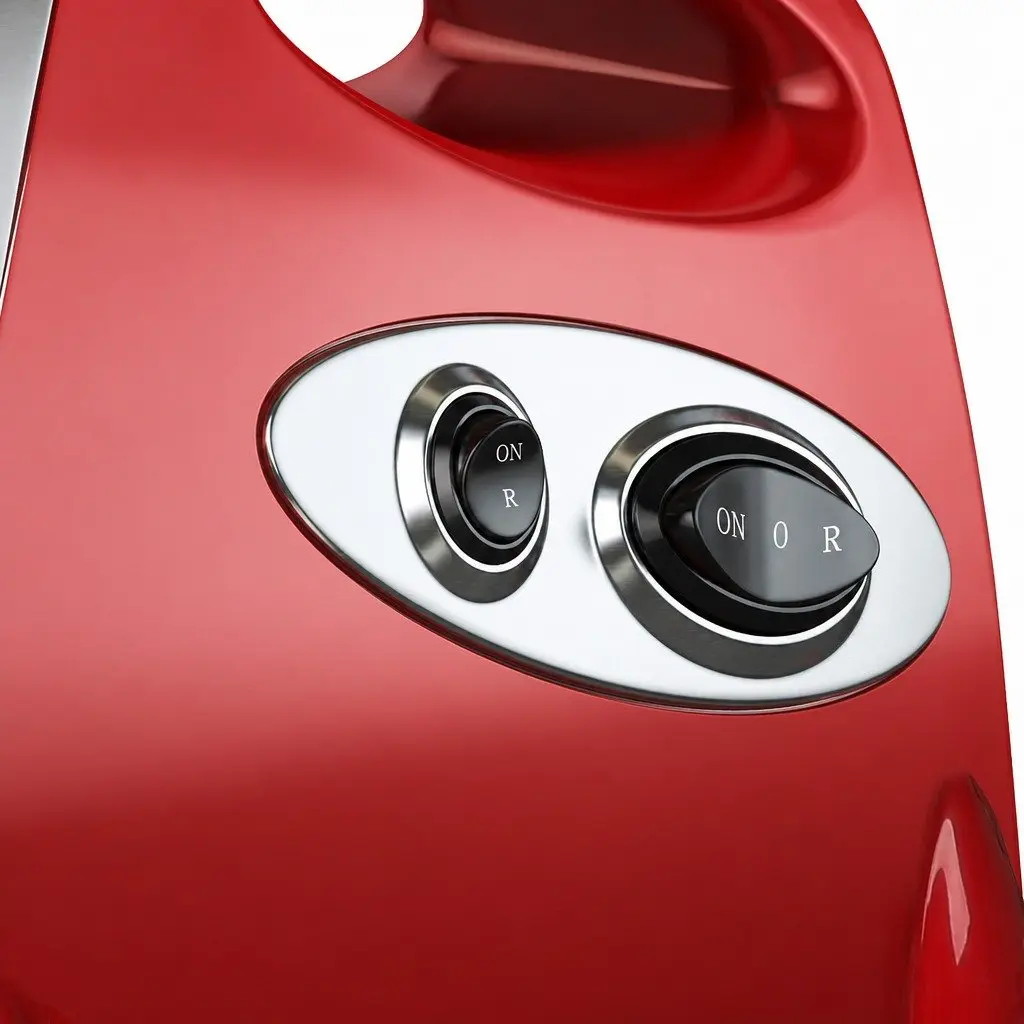 Electric Meat Grinder Mincer Red 800W Three Grinding Options