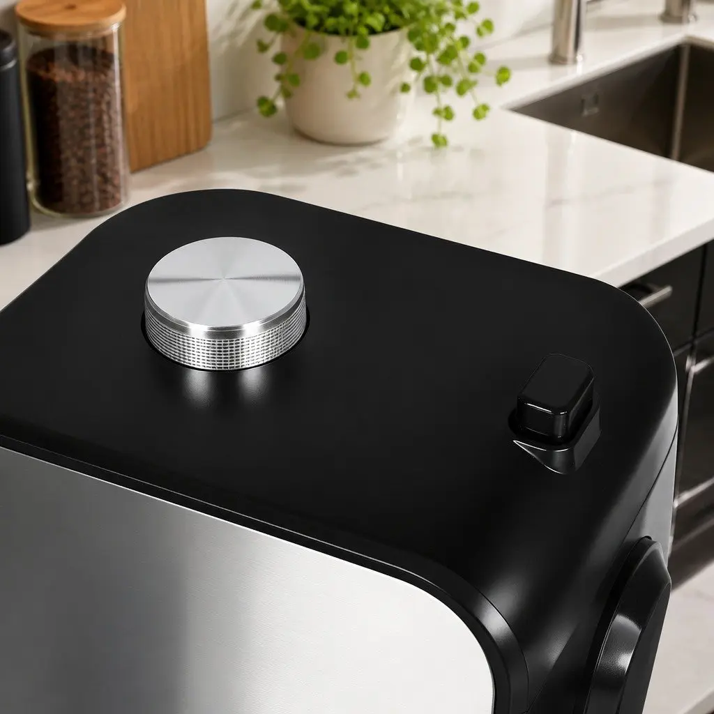 Electric Meat Grinder Black Silver 2800W 4-in-1 with Sausage Stuffer Vegetable Slicer