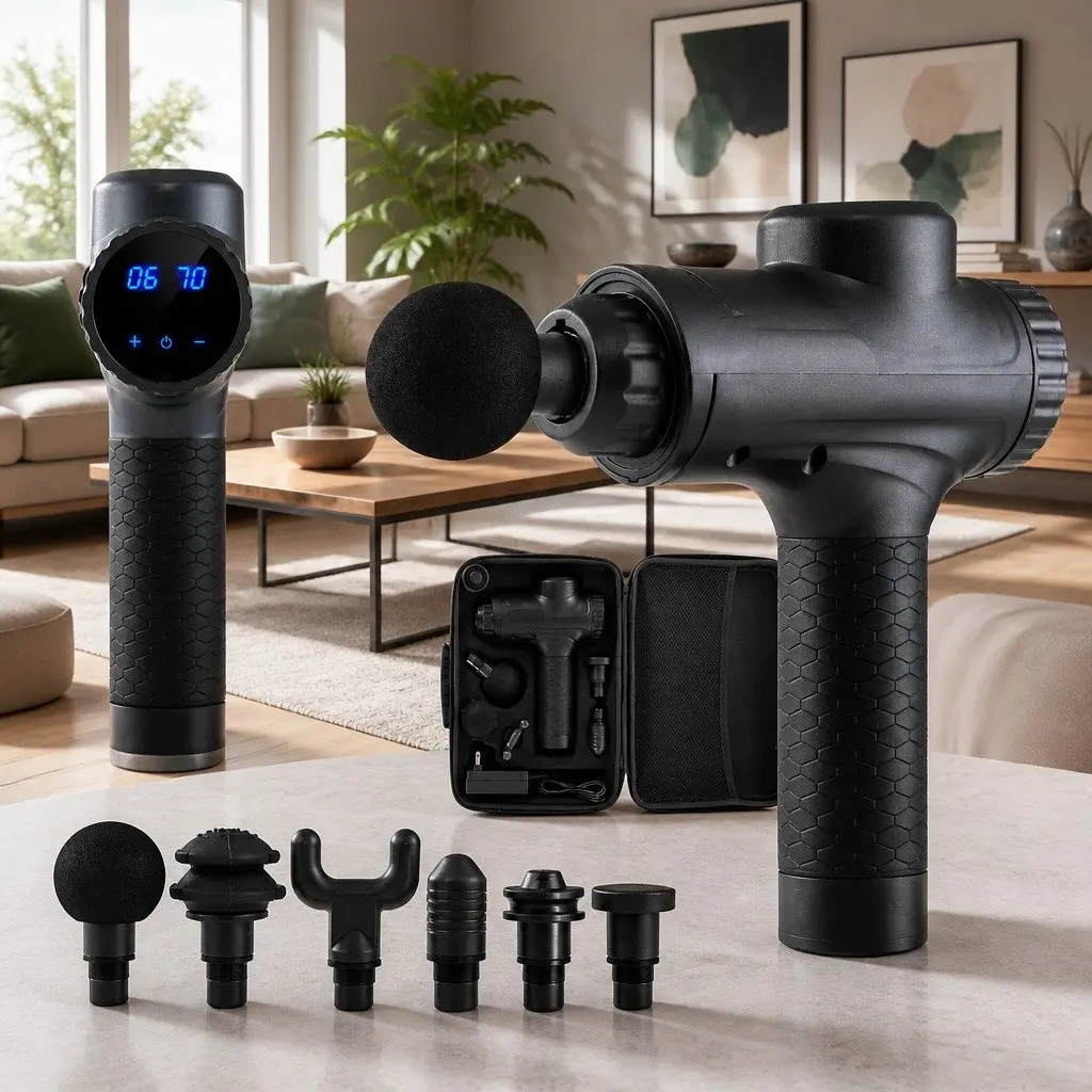 Massage Gun with Adjustable Speeds
