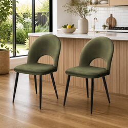 Compact and Reliable Dining Chairs Set of 2