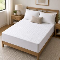 Single Microfibre Mattress Protector - Short and Effective
