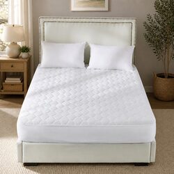Concise Waterproof Quilted Mattress Protector - King