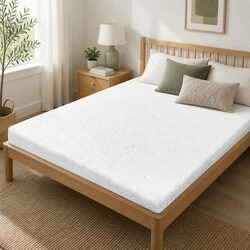 Cooling Gel and Bamboo Charcoal Mattress Topper