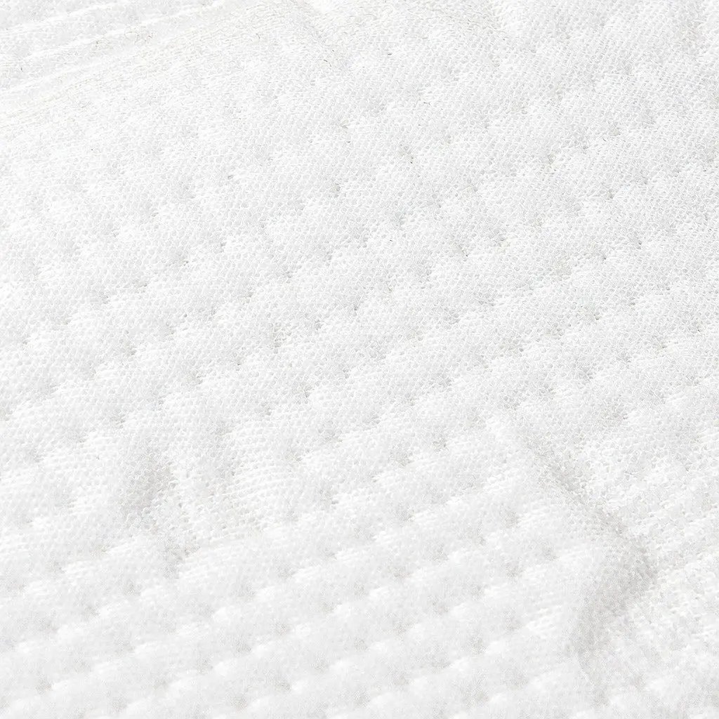Memory Foam Mattress Topper White King 5cm Dual-Sided Cooling Gel Pressure Relief