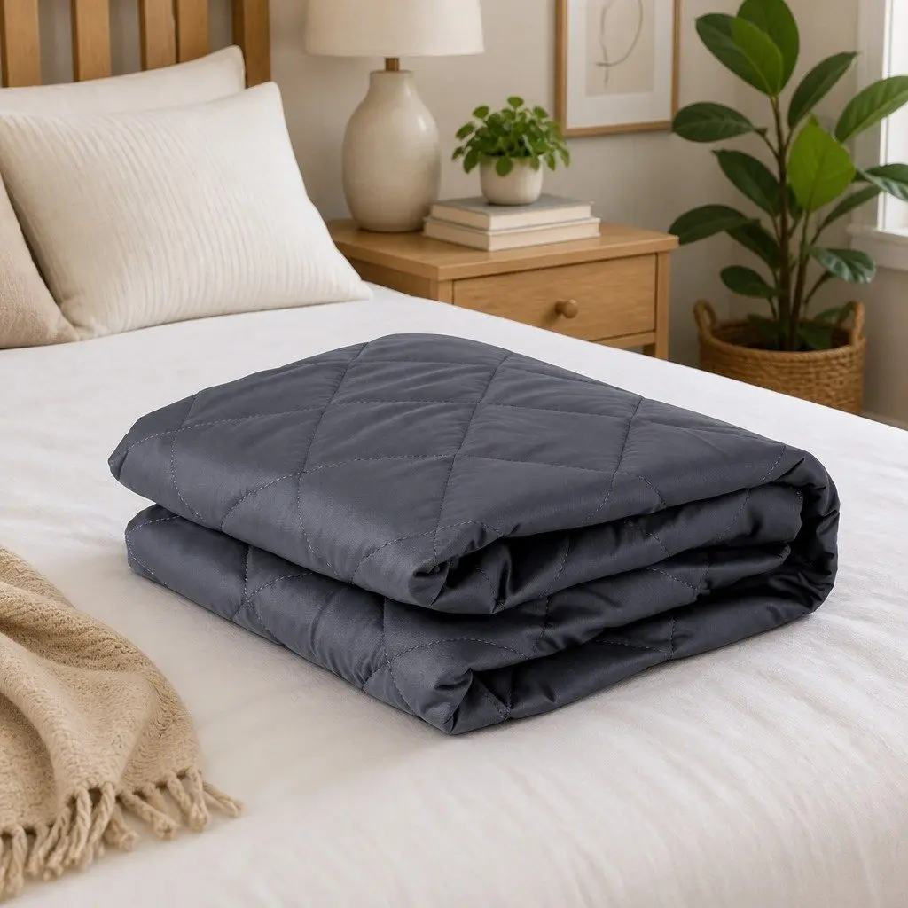 Water-Resistant Mattress Protector Grey King Single Microfiber 360° Elastic Deep Pocket