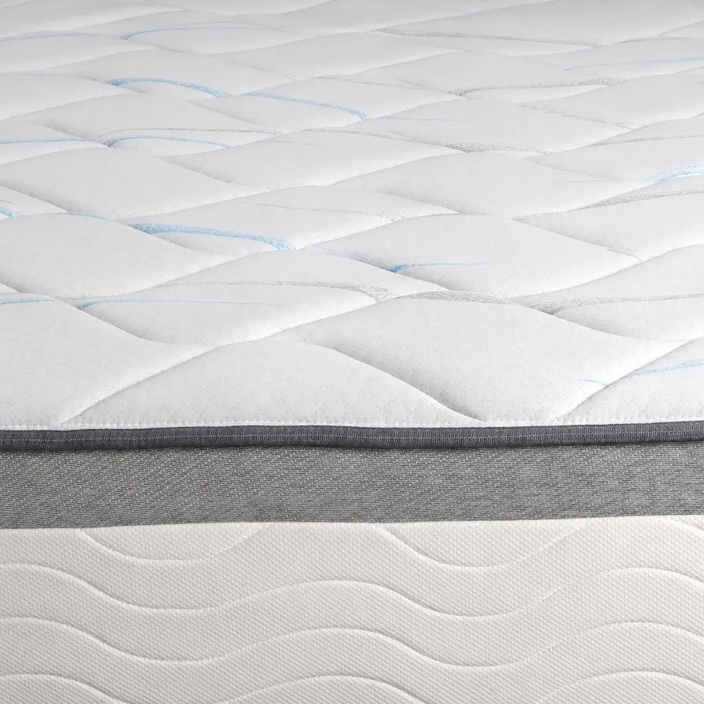 25cm Thick Pocket Coil Mattress for Restful Sleep