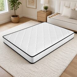 Double Bed Pocket Spring Mattress with Comfort Features 188x138cm