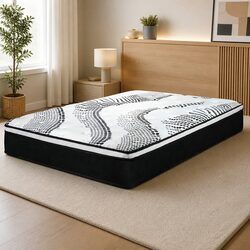 7 Zone Pocket Spring Mattress Single Medium Firm Hybrid Breathable Sleep Support