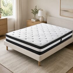 Efficient Double Pocket Spring Mattress with Key Features