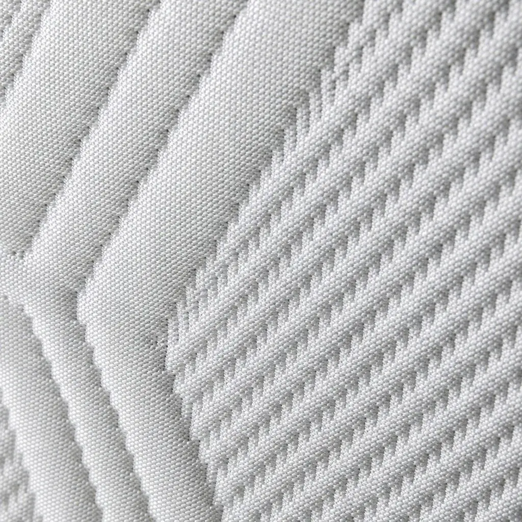 Pocket Spring Mattress Black 25cm Medium Firm Cool Gel Ice Silk 5 Zone Support