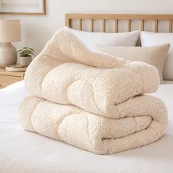 Compact Queen Mattress Topper with Reversible Sides