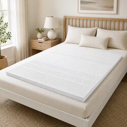 King Latex Mattress Topper: 5cm of Natural Comfort