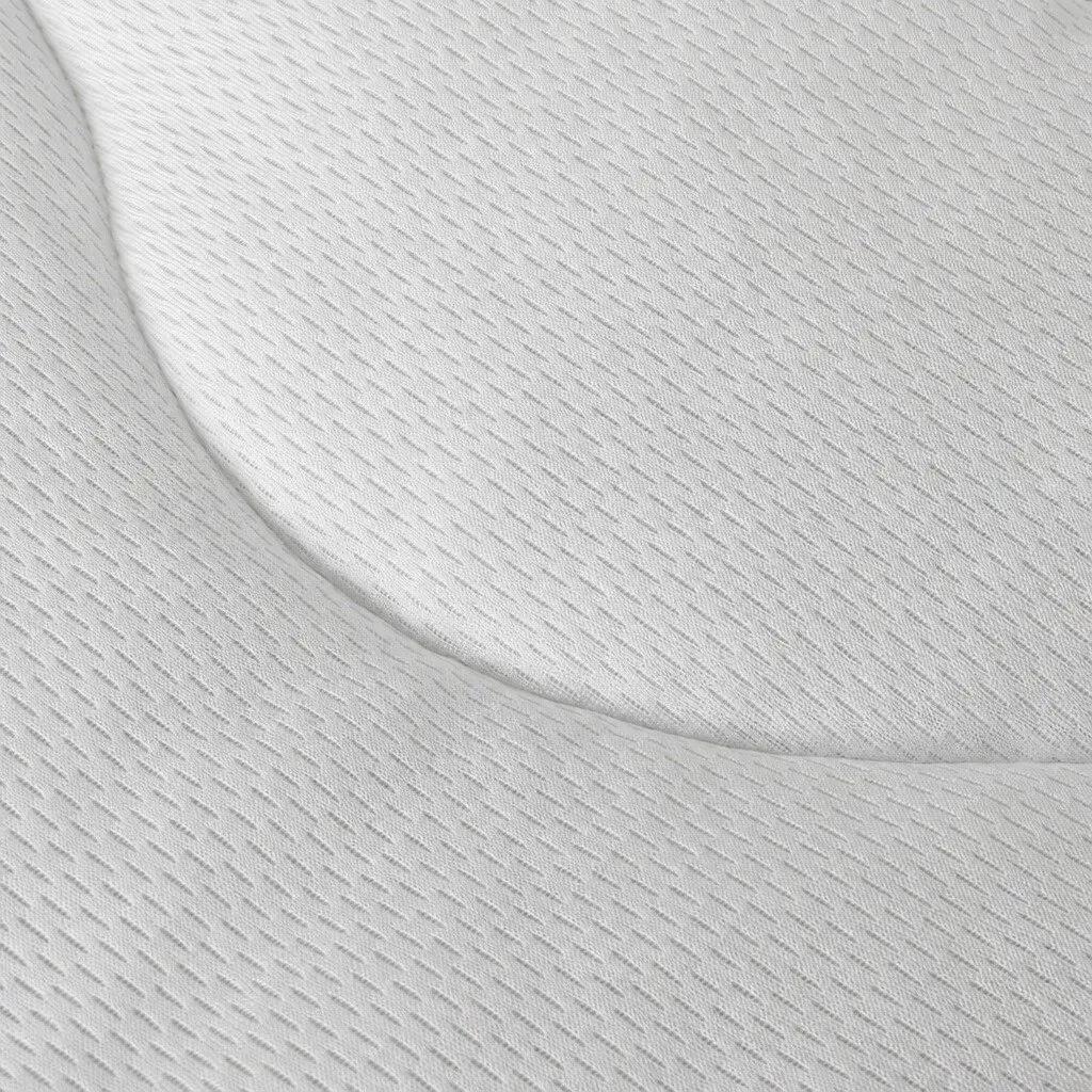 Cooling Mattress Topper White Queen Size Breathable Memory Foam Removable Washable