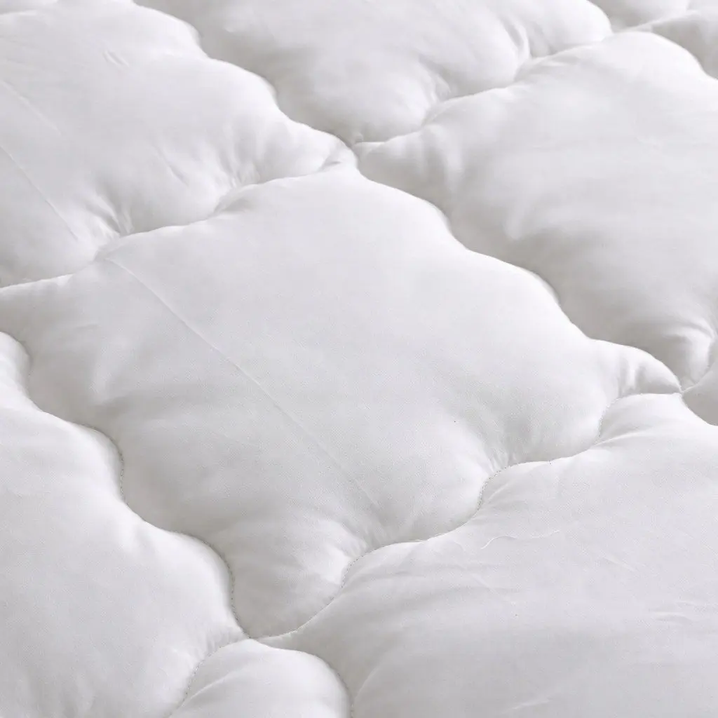 Mattress Topper White Single 4-5cm Thick Soft Comfort Bedding Pad