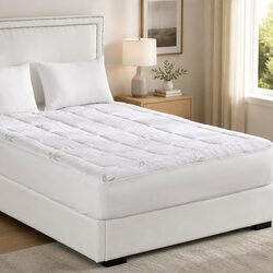 Bamboo Pillowtop Mattress Topper: Sleep with Confidence
