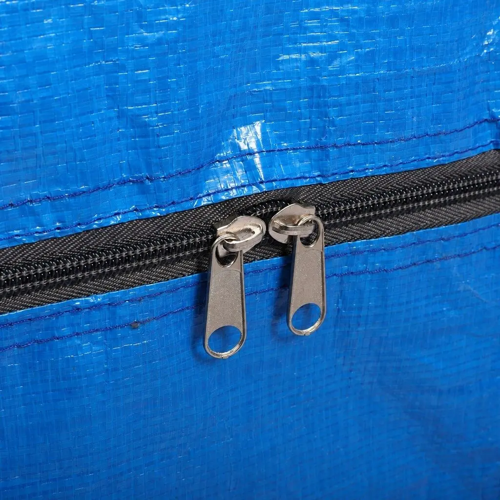 Mattress Bag Blue King Single Storage Protector Plastic Cover with Zip Handles