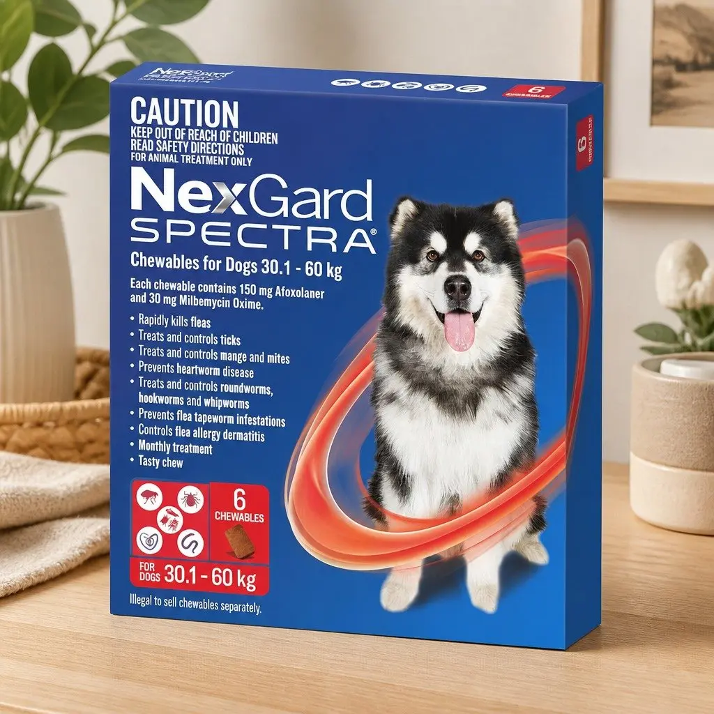 Chews Very Large Dogs Beef 30.1-60kg Comprehensive Protection 6 Pack