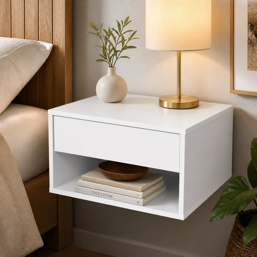Floating Bedside Tables Set of 2