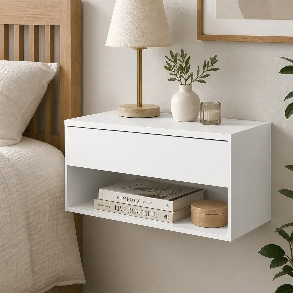 Floating Bedside Tables Set of 2