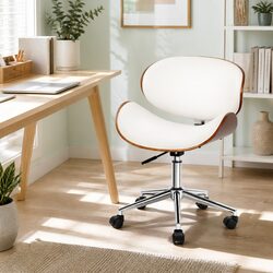 Concise Office Chair: Stylish and Adjustable