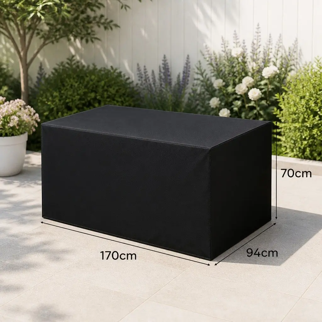 Outdoor Furniture Cover Garden Patio Black Waterproof Dust Resistant Multiple