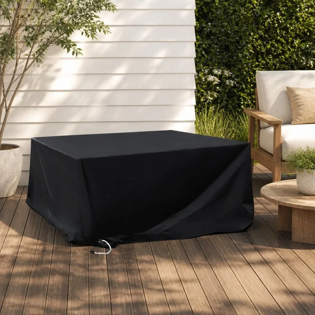 Outdoor Furniture Cover Garden Patio Black Waterproof Dust Resistant Multiple