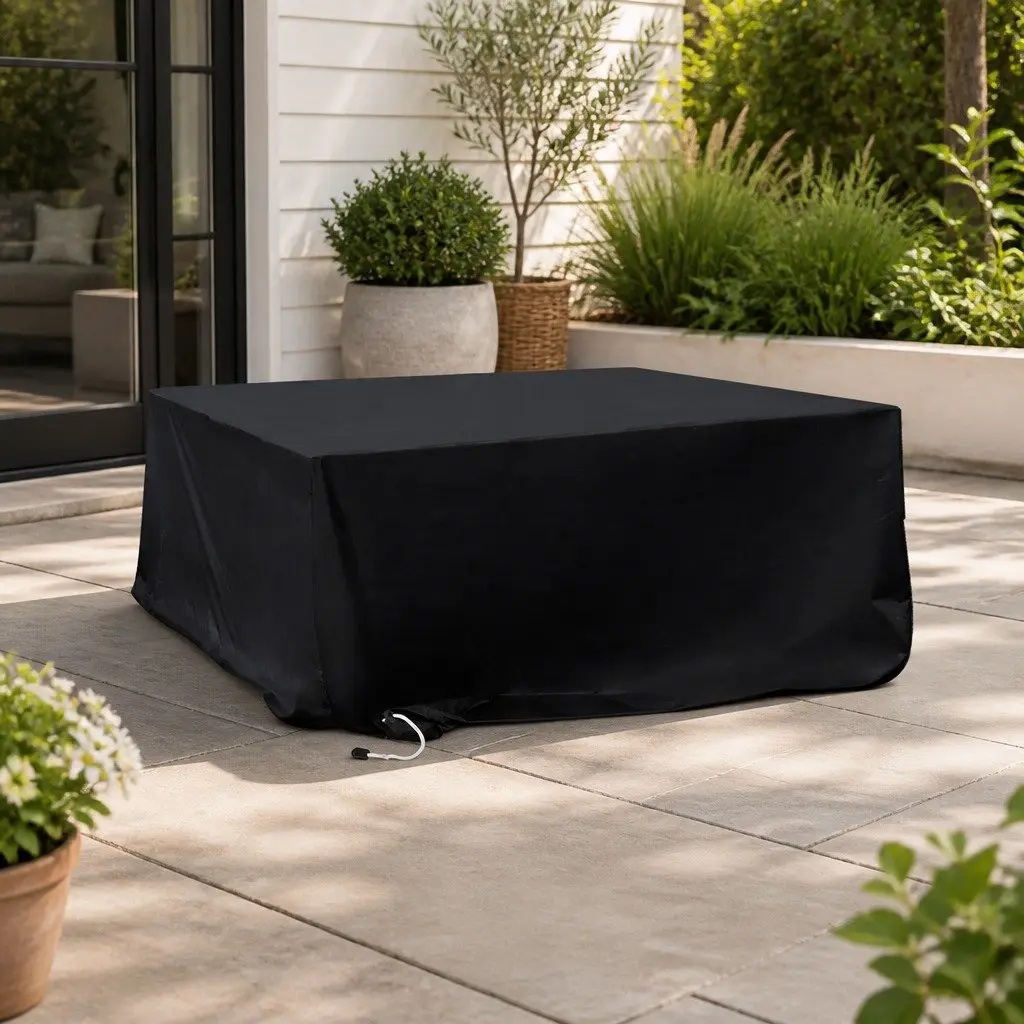 Outdoor Furniture Cover Garden Patio Black Waterproof Dust Proof Multiple Sizes