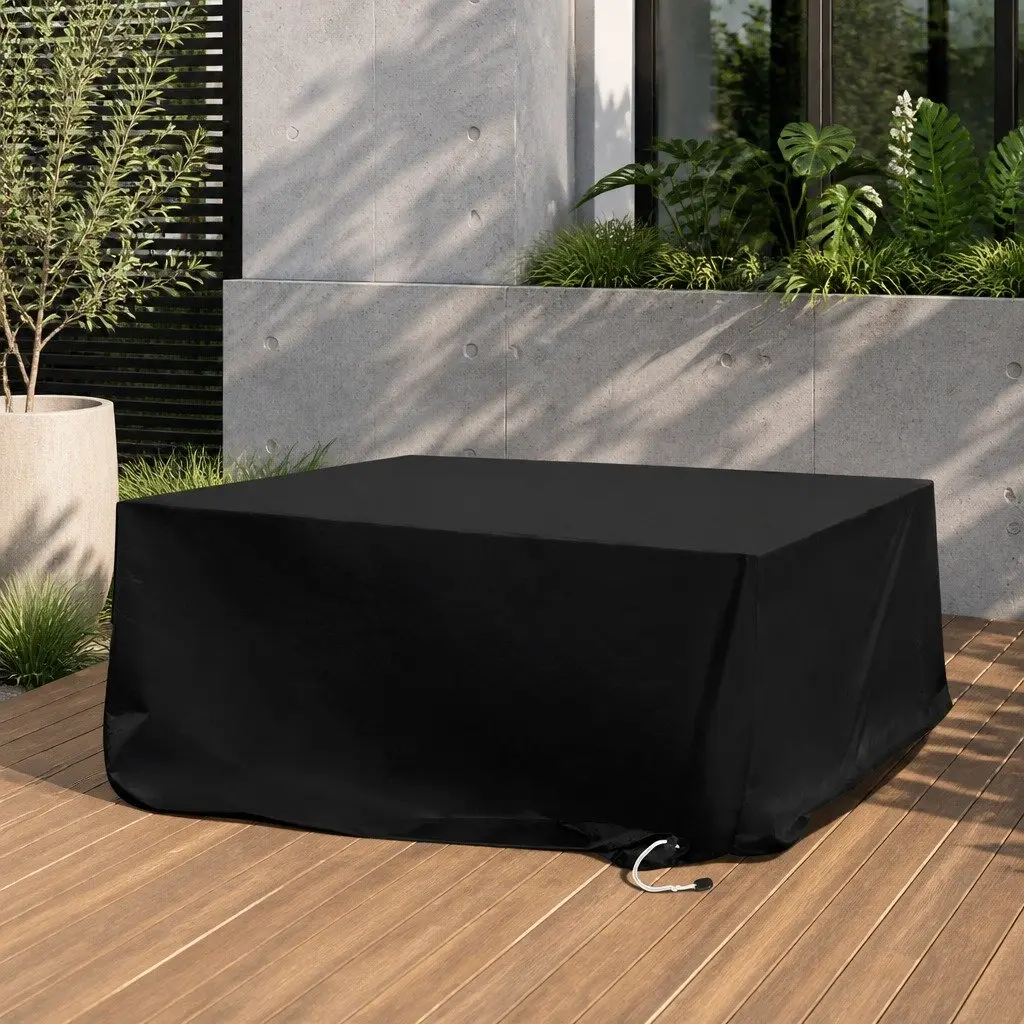 Outdoor Furniture Cover Garden Patio Black Waterproof Dust Proof Multiple Sizes