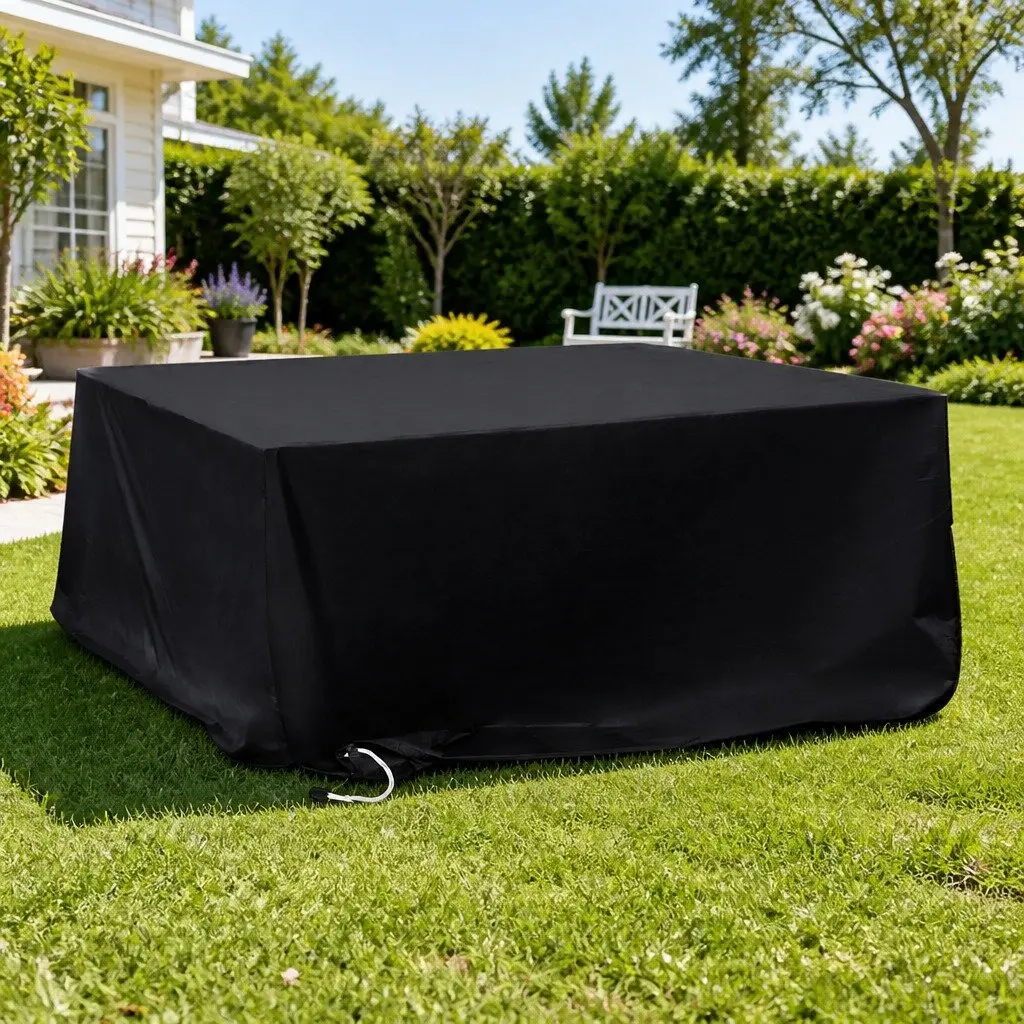 Outdoor Furniture Cover Garden Patio Black Waterproof UV Resistant Dust Proof