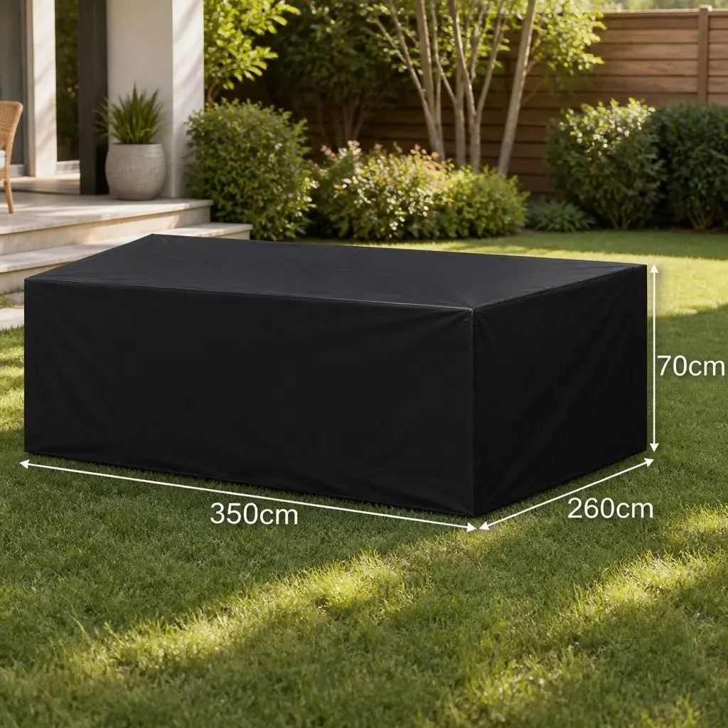Outdoor Furniture Cover Garden Patio Black Waterproof UV Resistant Dust Proof