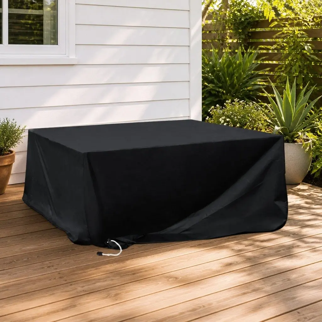 Outdoor Furniture Cover Garden Patio Black Waterproof UV Resistant Dust Proof