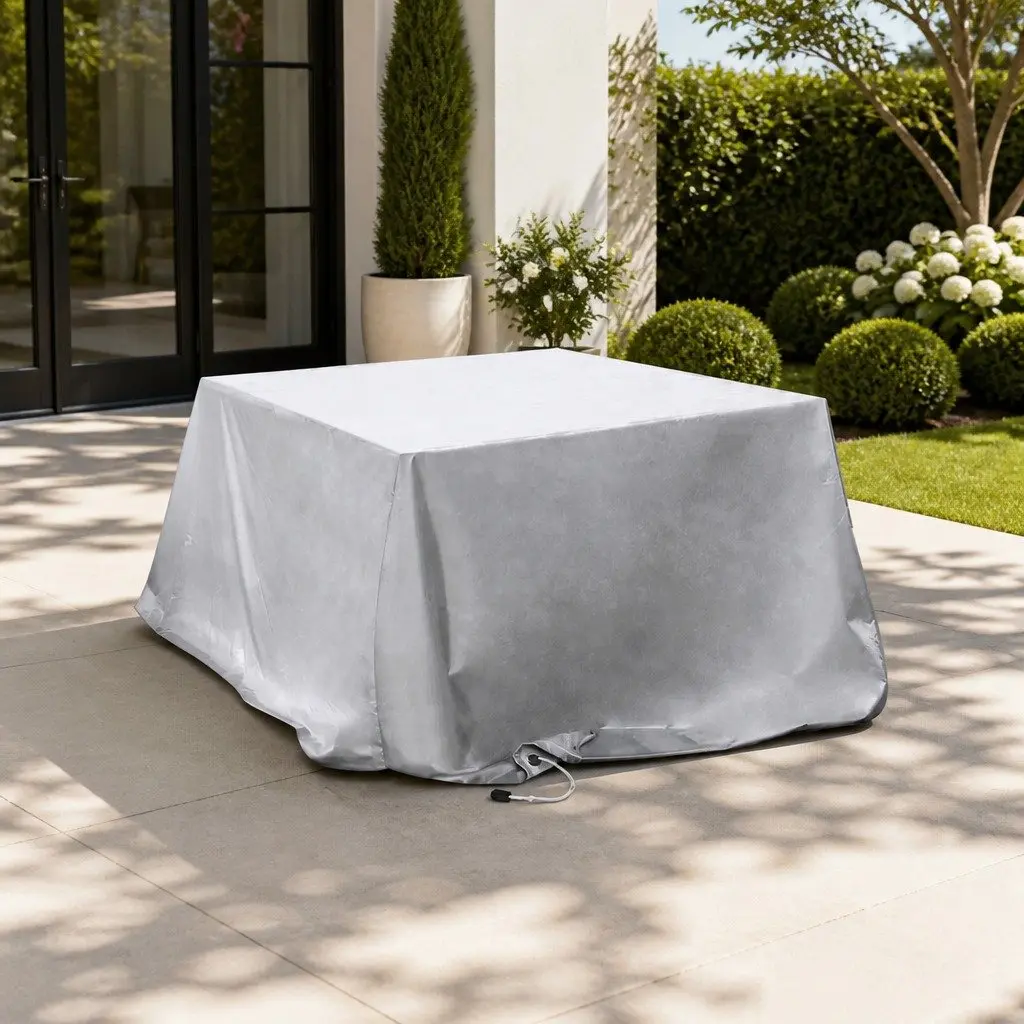 Outdoor Furniture Cover Silver Waterproof All Weather Protector