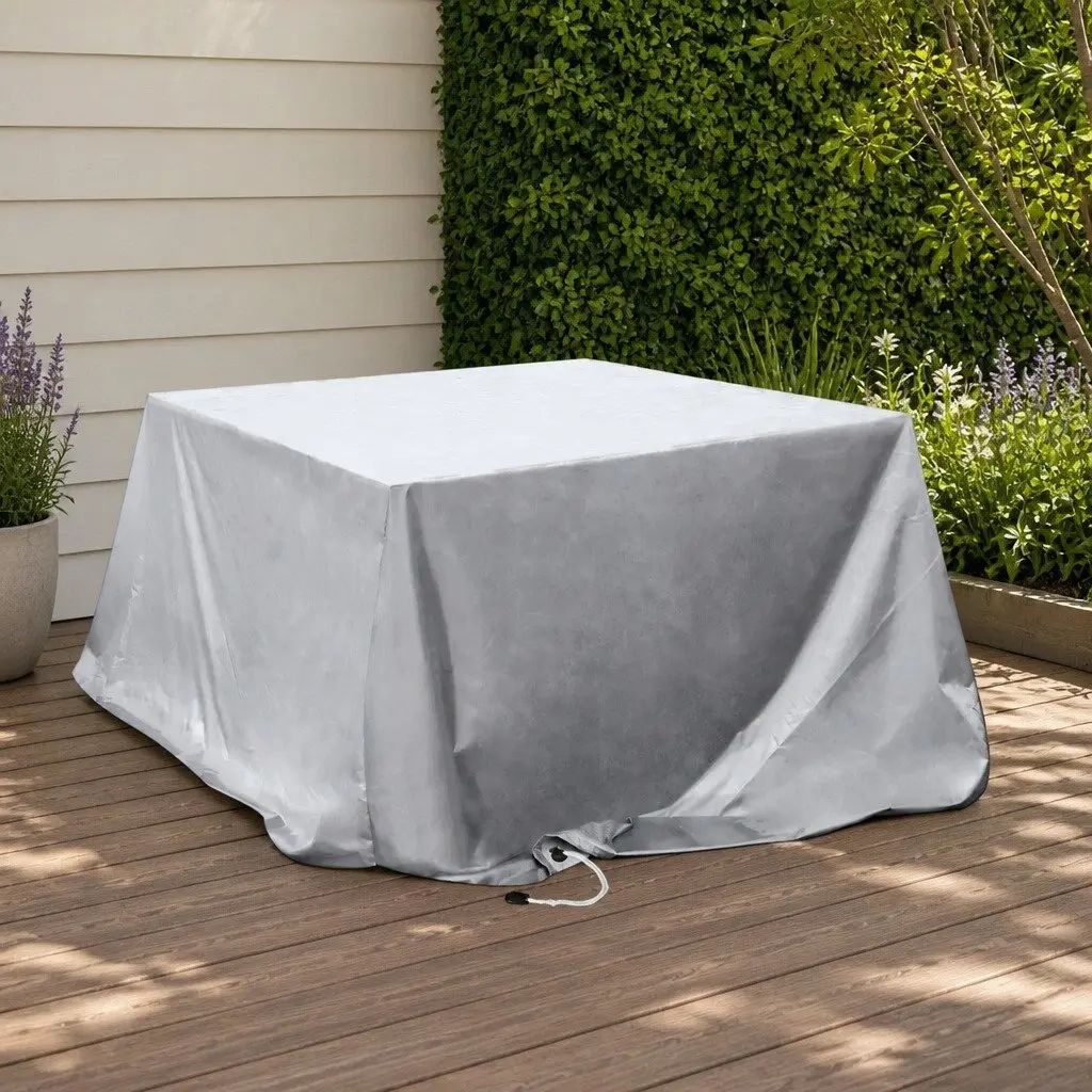 Outdoor Furniture Cover Silver Waterproof All Weather Protector