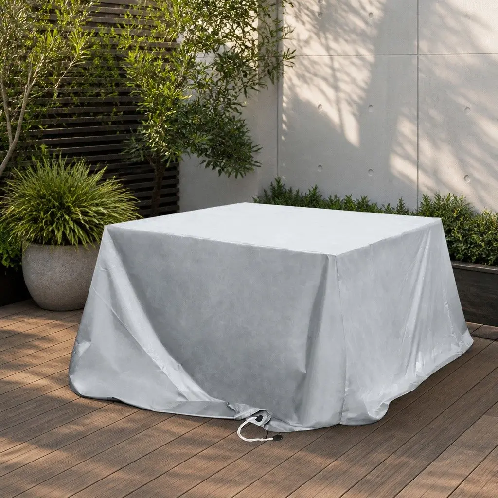 Outdoor Furniture Cover Silver Waterproof All Weather Protector