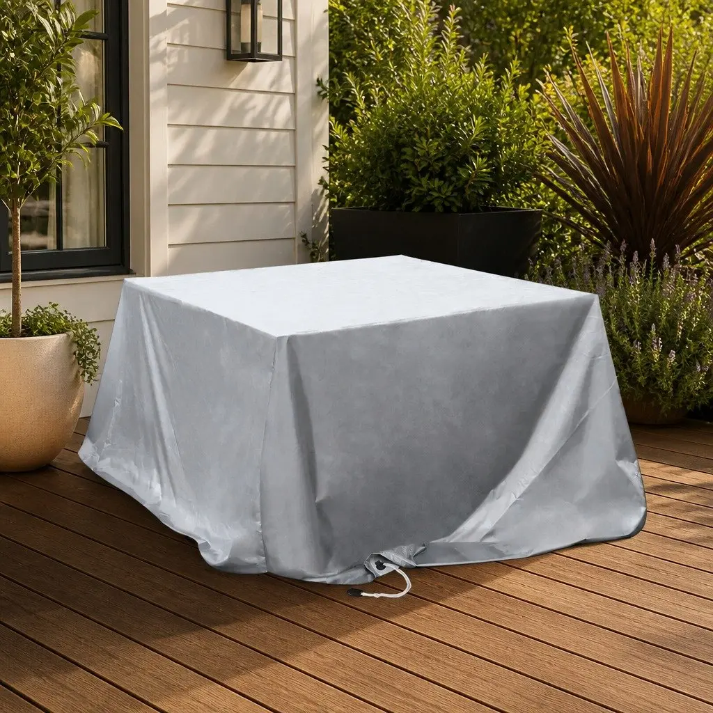 Outdoor Furniture Cover Silver Waterproof All Weather Protector