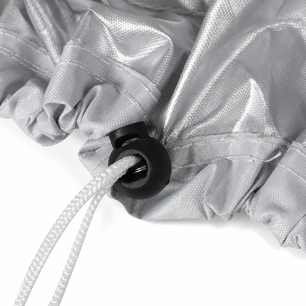 Outdoor Furniture Cover Silver 180CM Waterproof Dust Proof Tear Resistant
