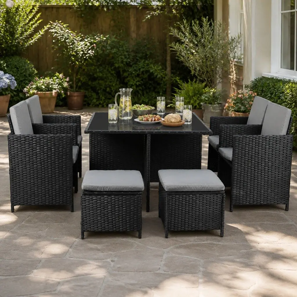 9-Piece Outdoor Dining Set