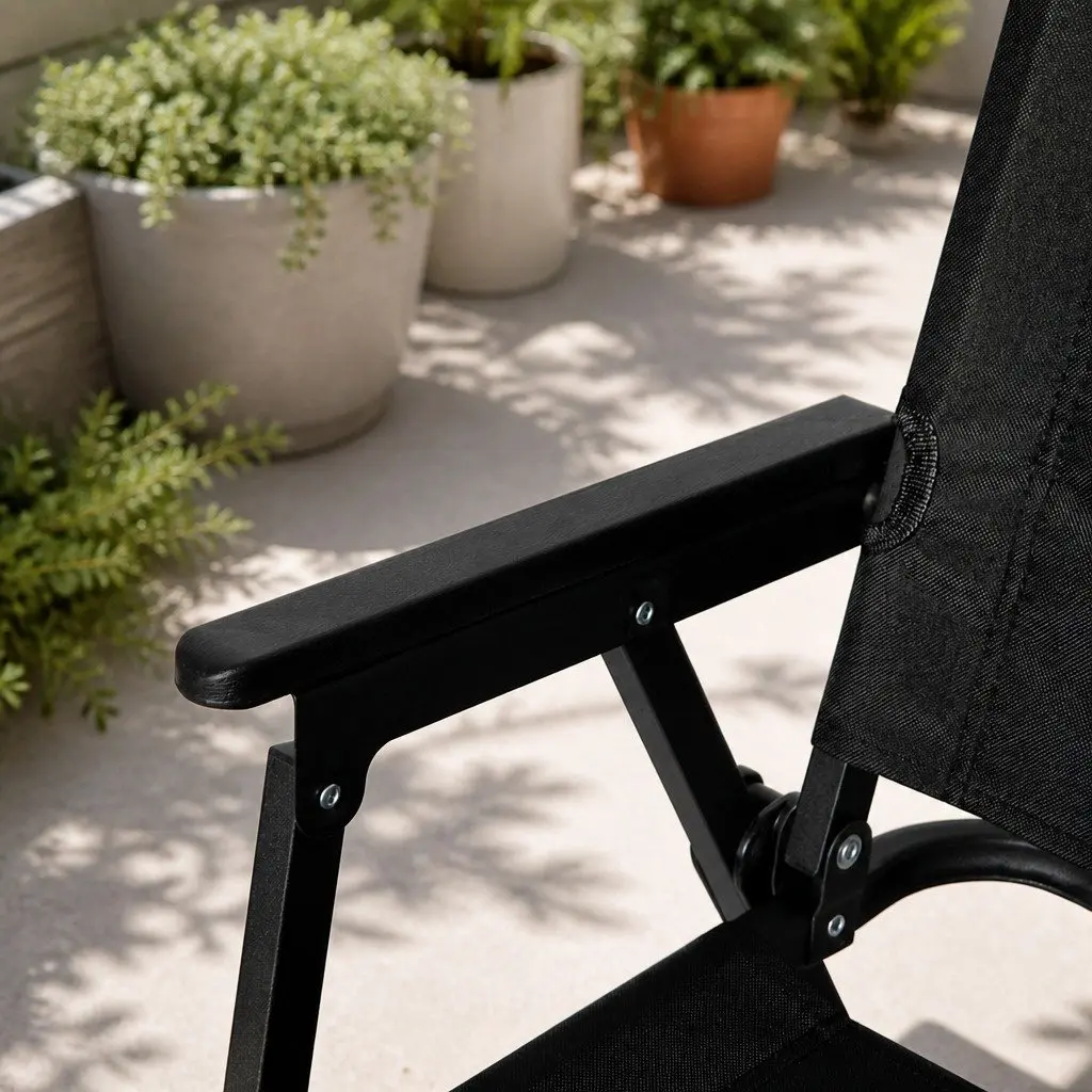 Camping Chair Folding Portable Outdoor Lightweight Relaxing Garden Seat 100kg
