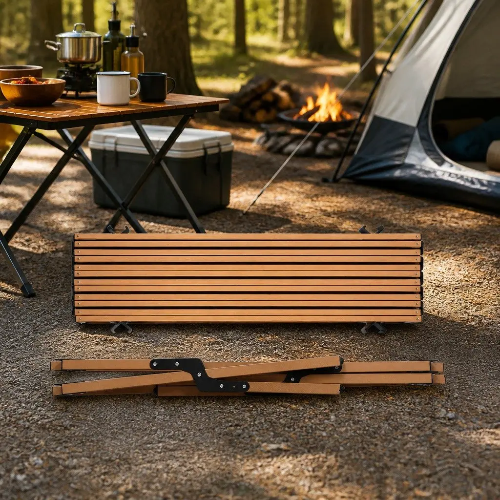 Folding Camping Table and Chair Set