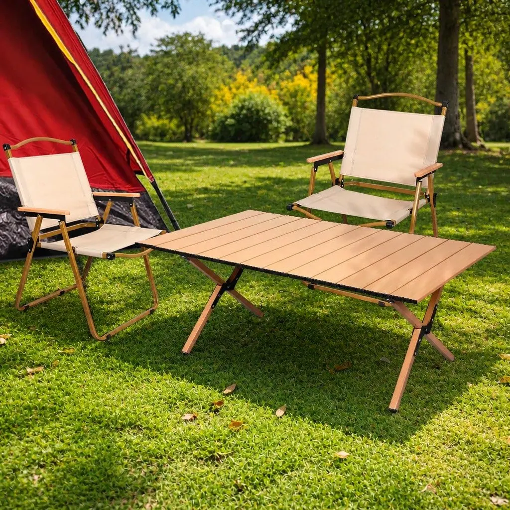 Folding Camping Table and Chair Set
