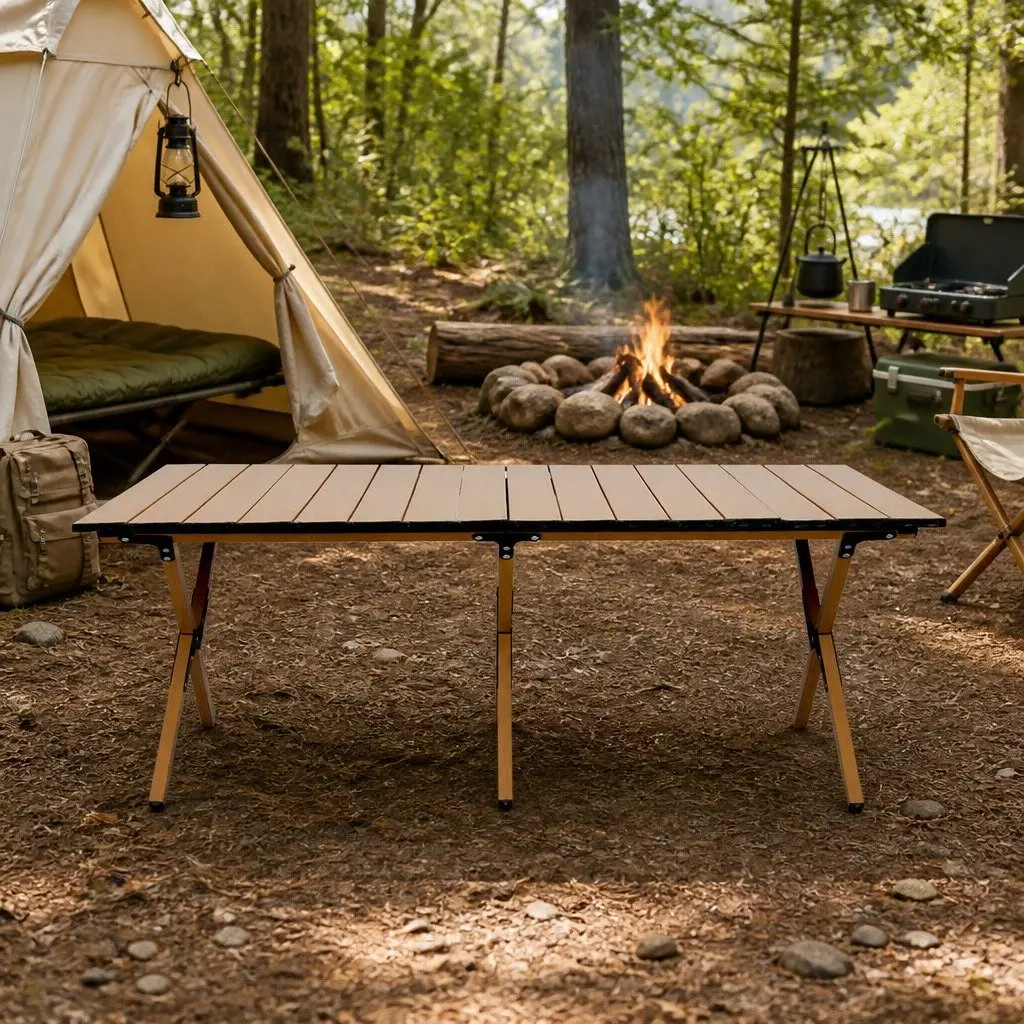 Folding Camping Table Set