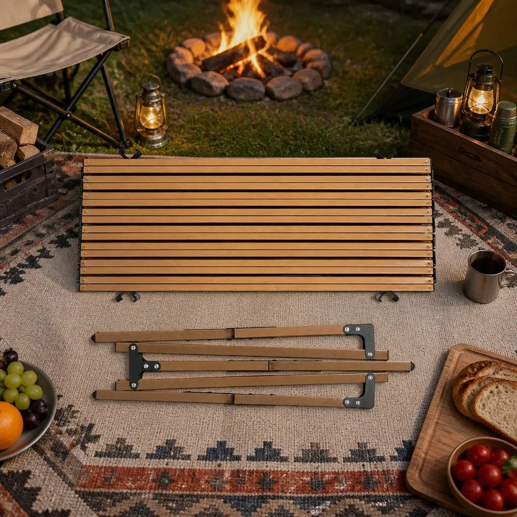 Folding Camping Table Set