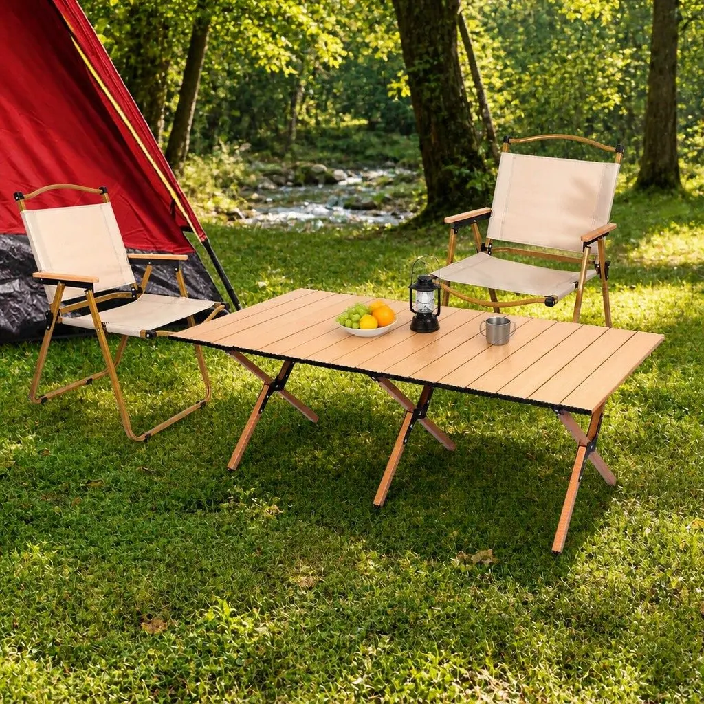 Folding Camping Table Set